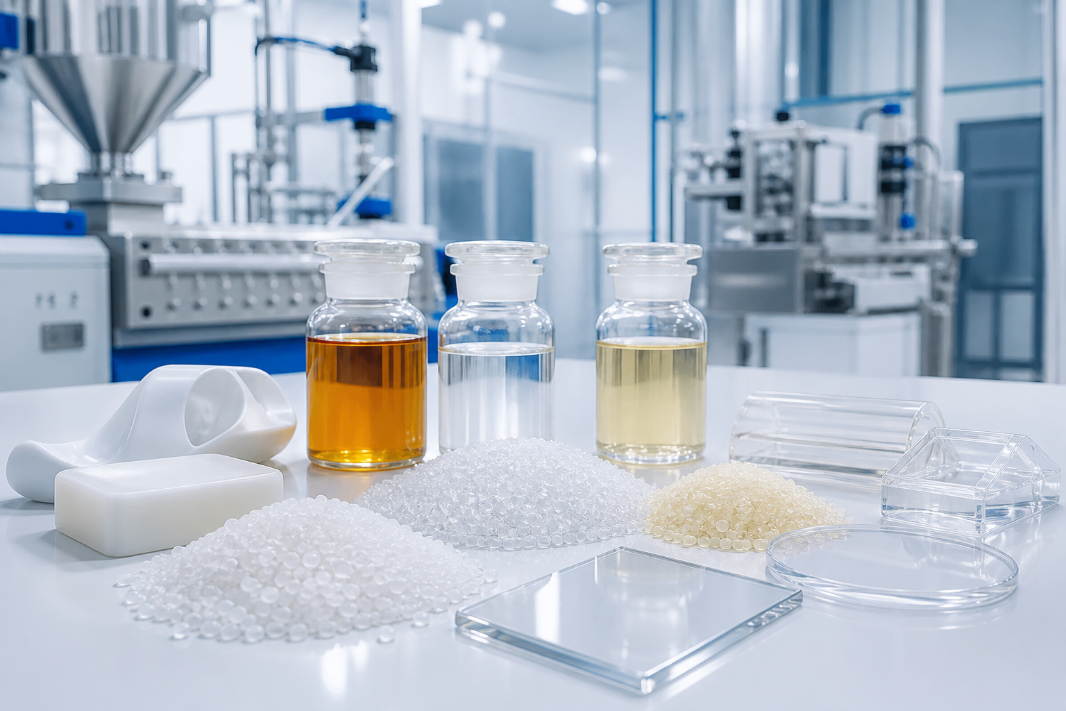 Polyester, polyurethane, and acrylic resins